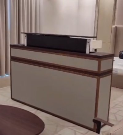 Dolap İçi Döner TV Lift Mekanizması | 32-75 İnç 330° Motorlu TV Sist