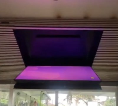 Tavandan Açılır TV Lift – 320° Döner Motorlu TV Mekanizması (42-85